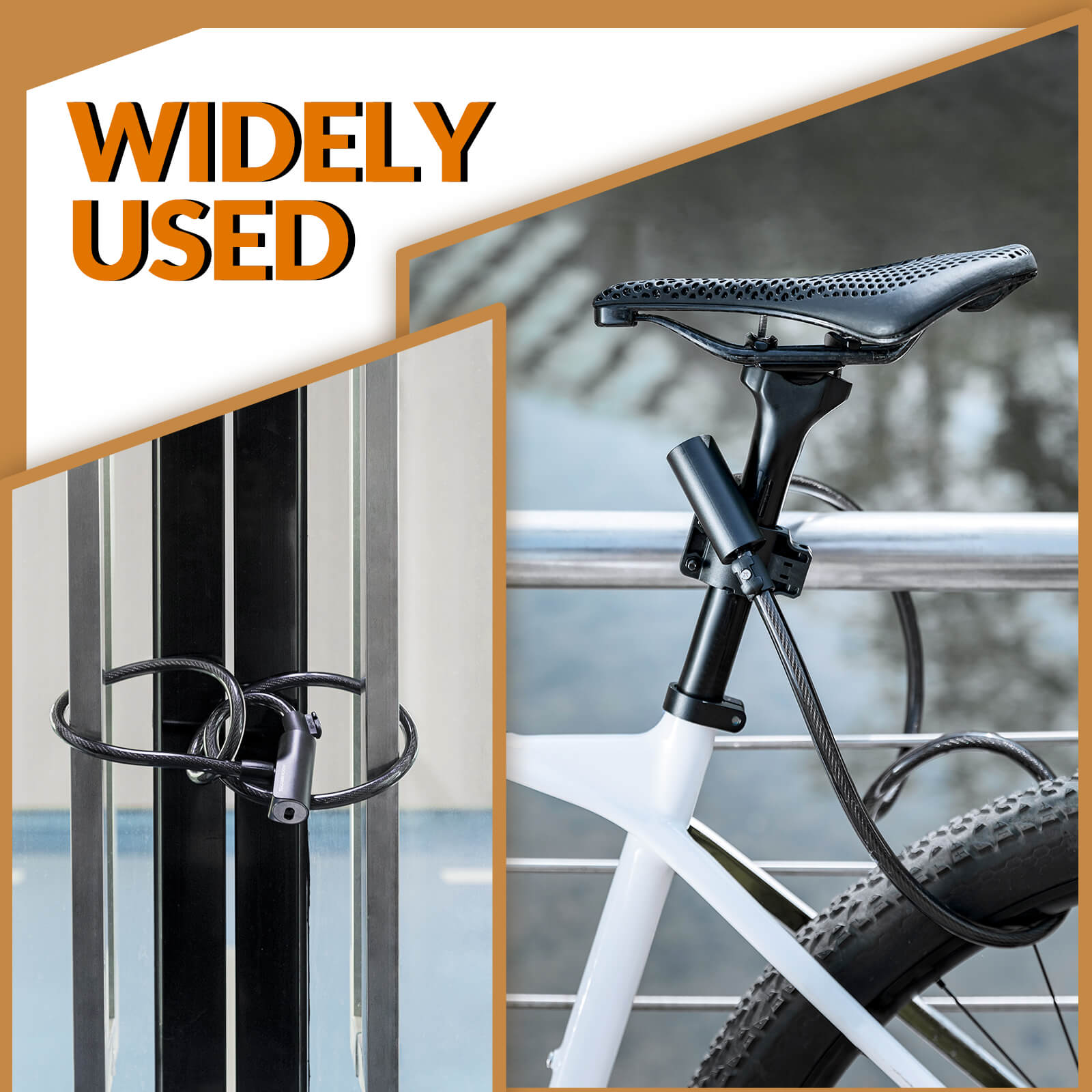 Bike Lock with Key-7