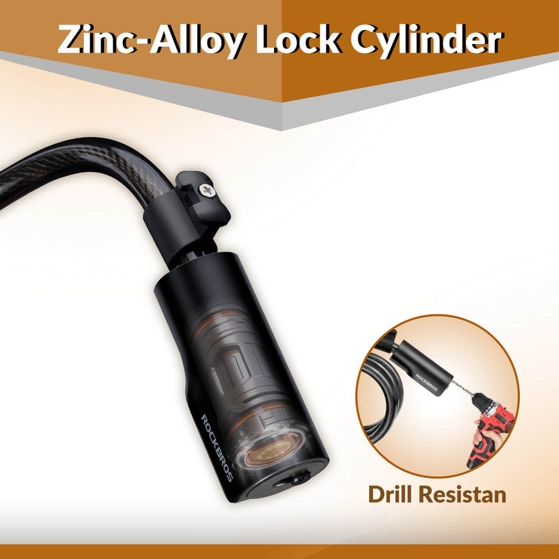 Bike Lock with Key-4