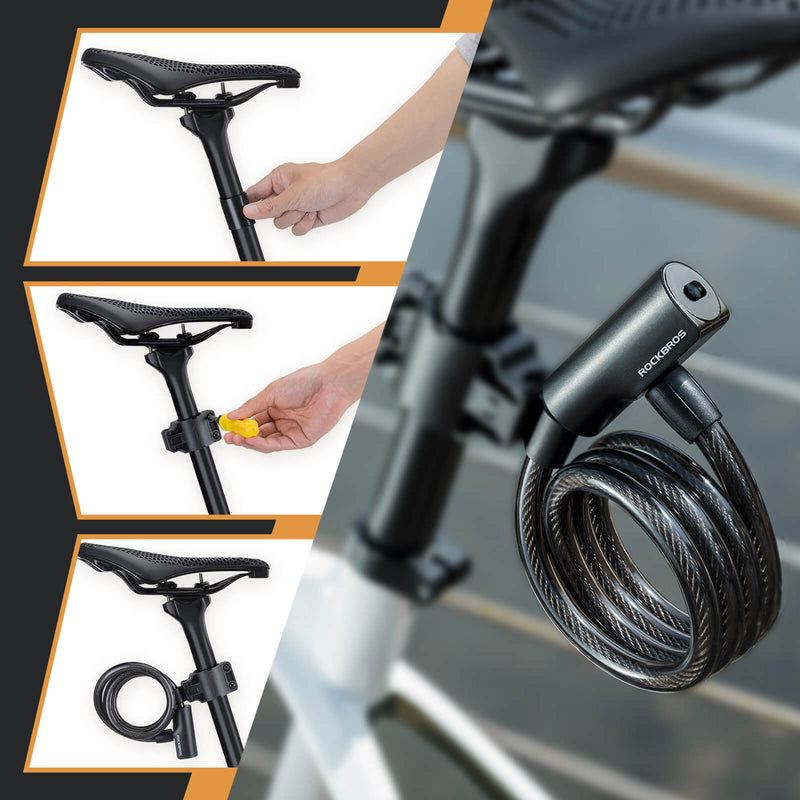Bike Lock with Key-8