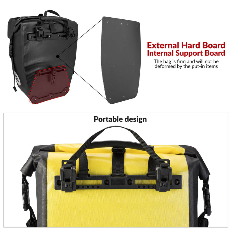 Waterproof Bike Pannier - 27L-9
