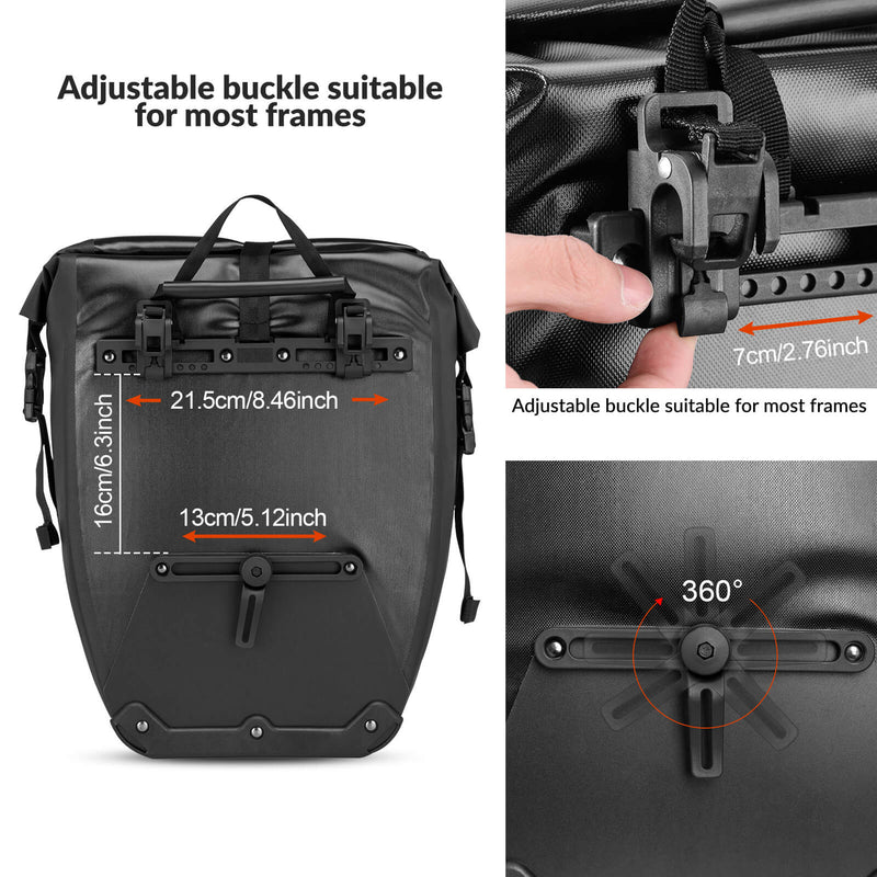 Waterproof Bike Pannier - 27L-10