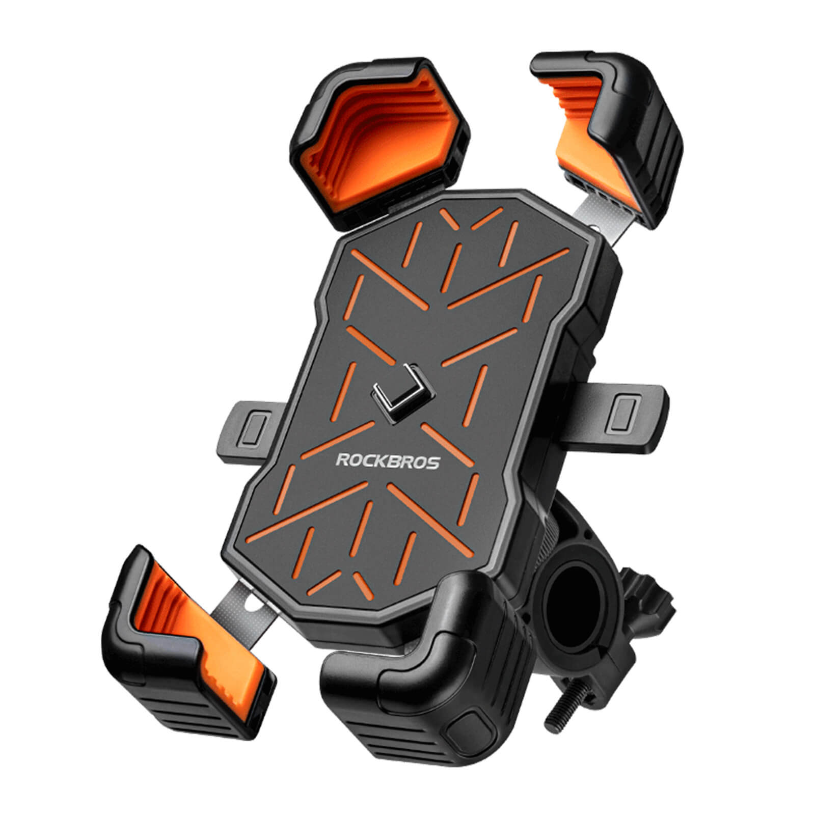 ROCKBROS Bike Phone Holder Mount Clamp 360 Rotatable Motorcycle Mount-1