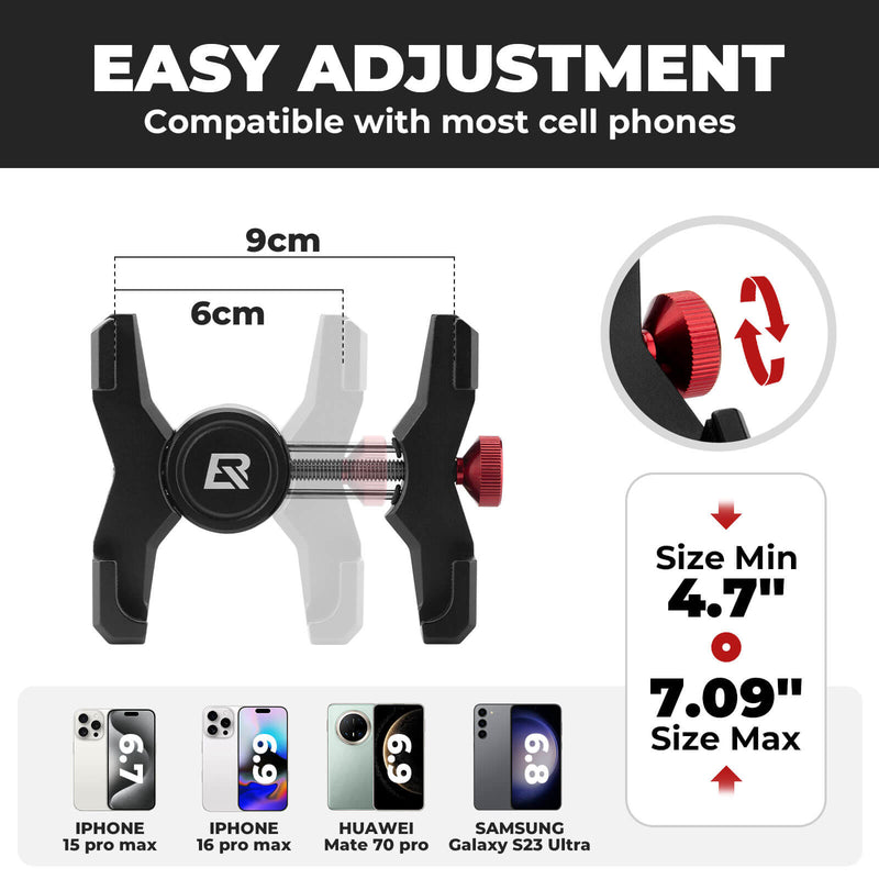 Aluminum Bike Phone Holder-8
