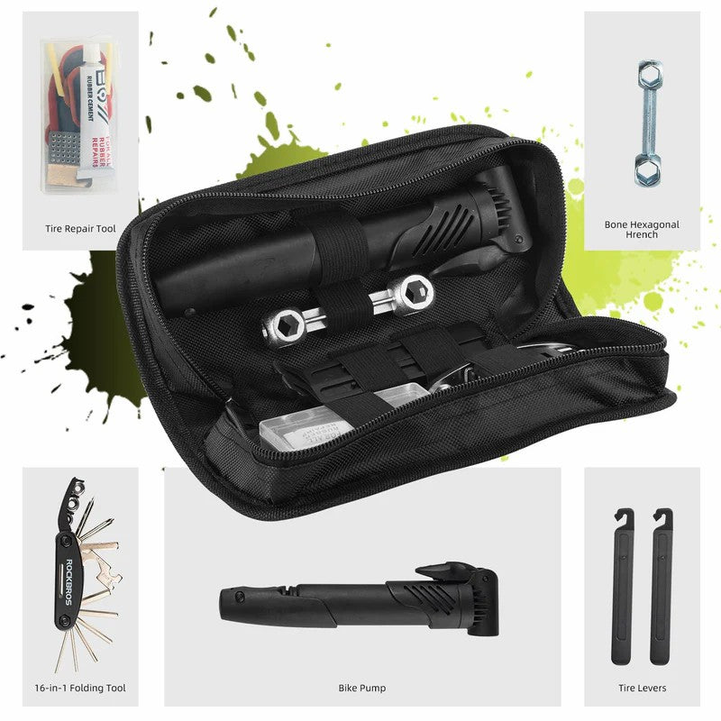 Multi-Function Bike Repair Tool Bag-2