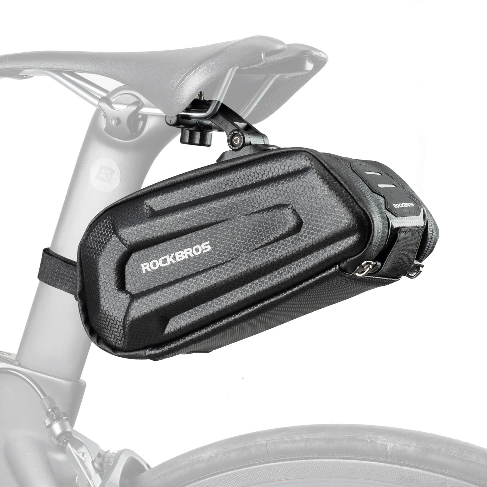 Bike Saddle Bag Hard Shell 1.7L-1
