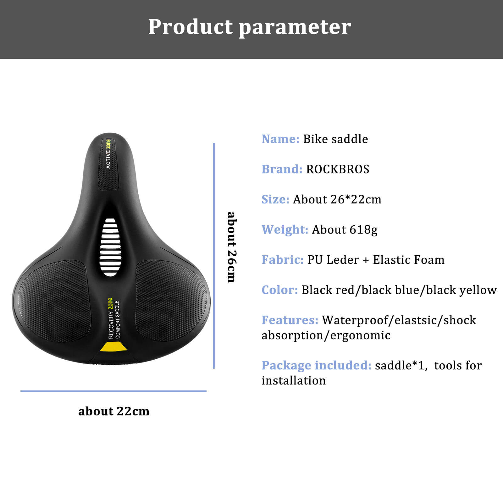 Bike Saddle Comfort-13