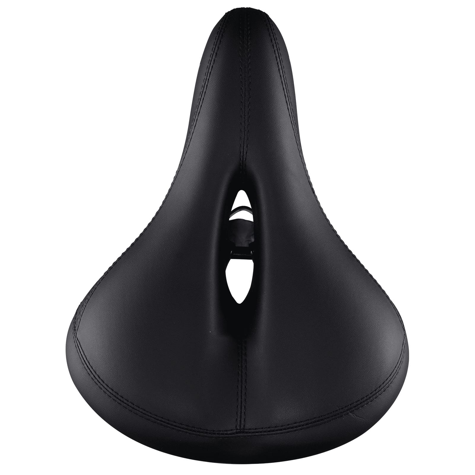 Comfort Bike Saddle with Rear Safety Light
