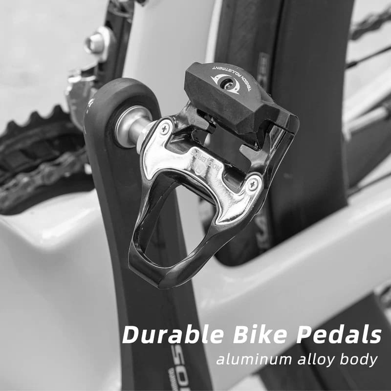 Black Aluminum Road Pedal (SPD-SL Compatible)-6