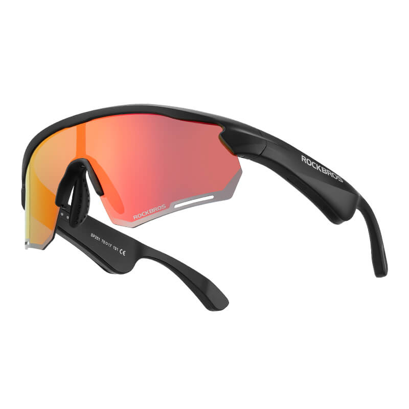 ROCKBROS Bluetooth Cycling Sunglasses Polarized Smart Glasses-2