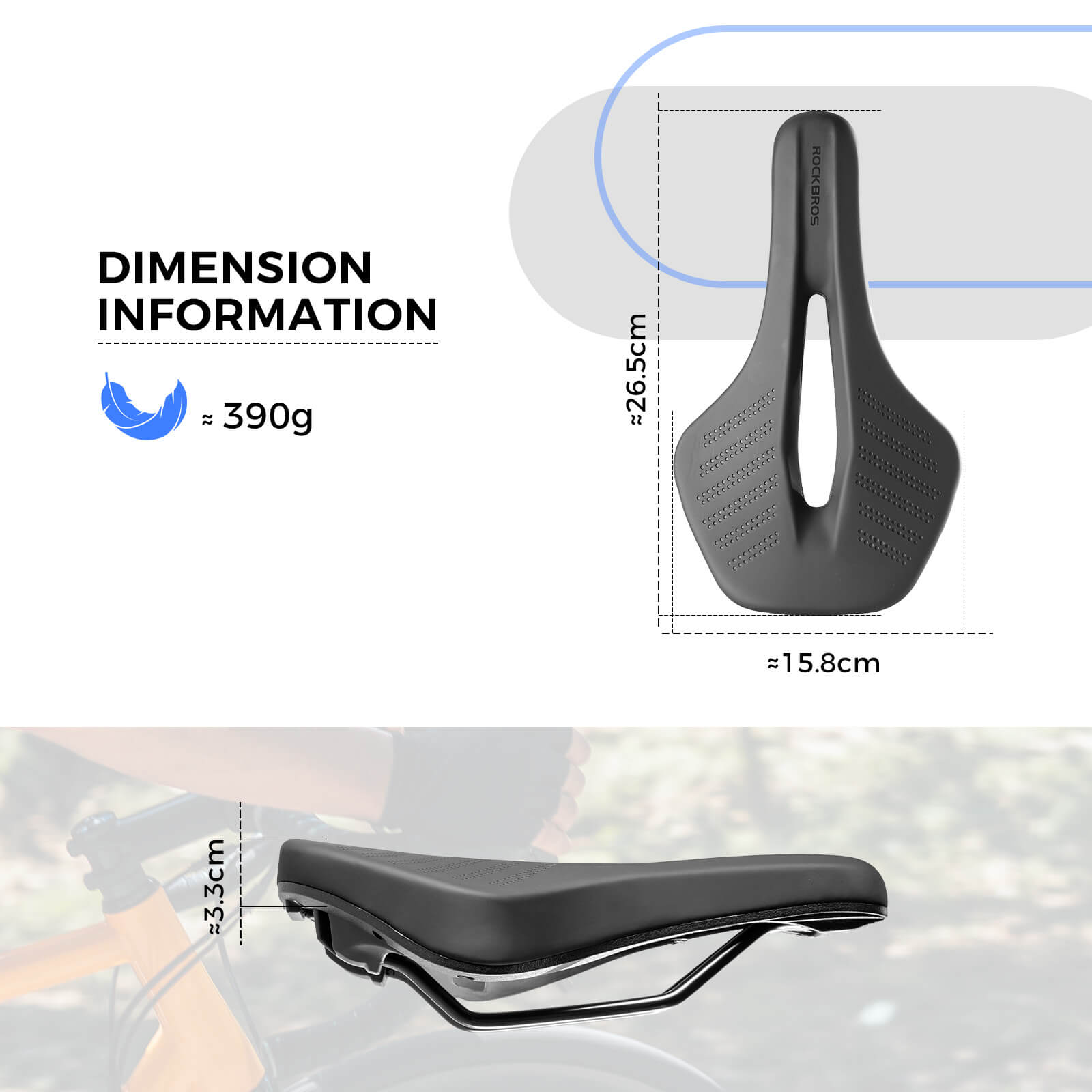 Breathable & Ergonomic Bike Seat-4