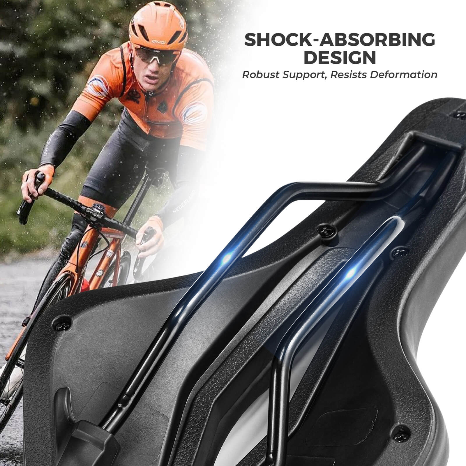 Breathable & Ergonomic Bike Seat-7
