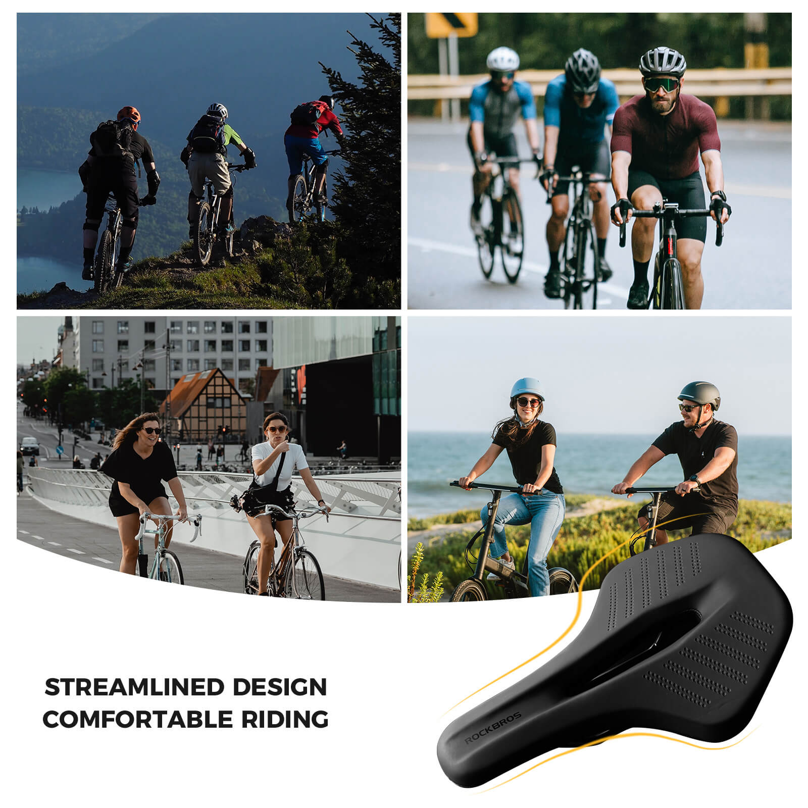Breathable & Ergonomic Bike Seat-8