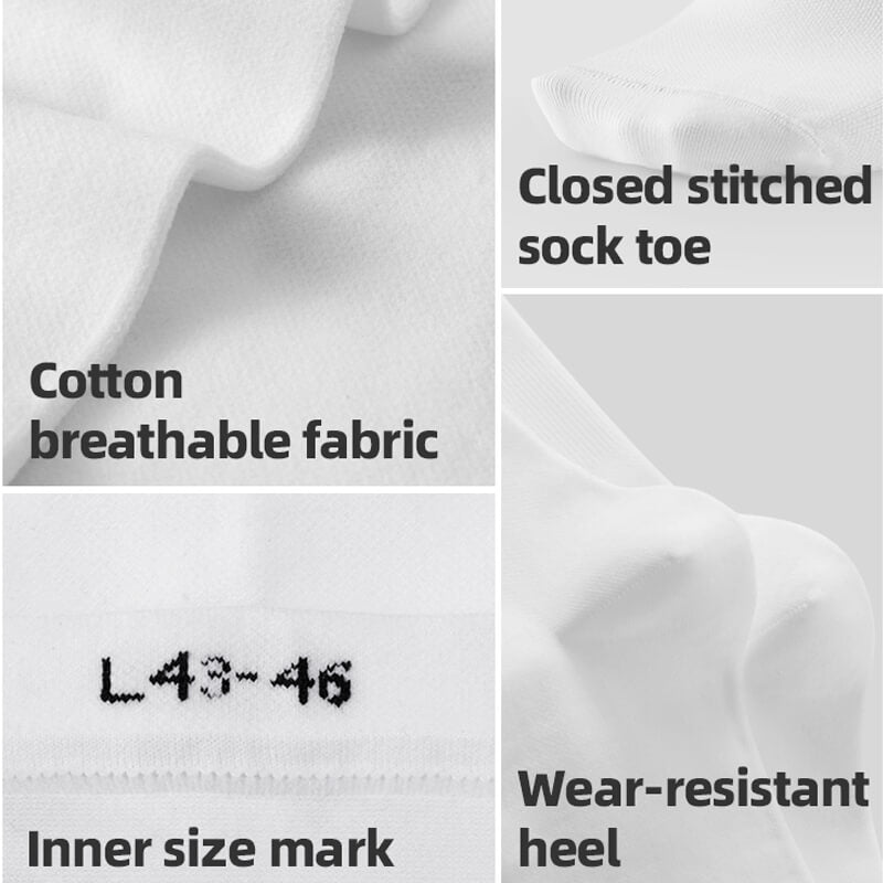 Moisture-Wicking Mid-Crew Athletic Socks-5