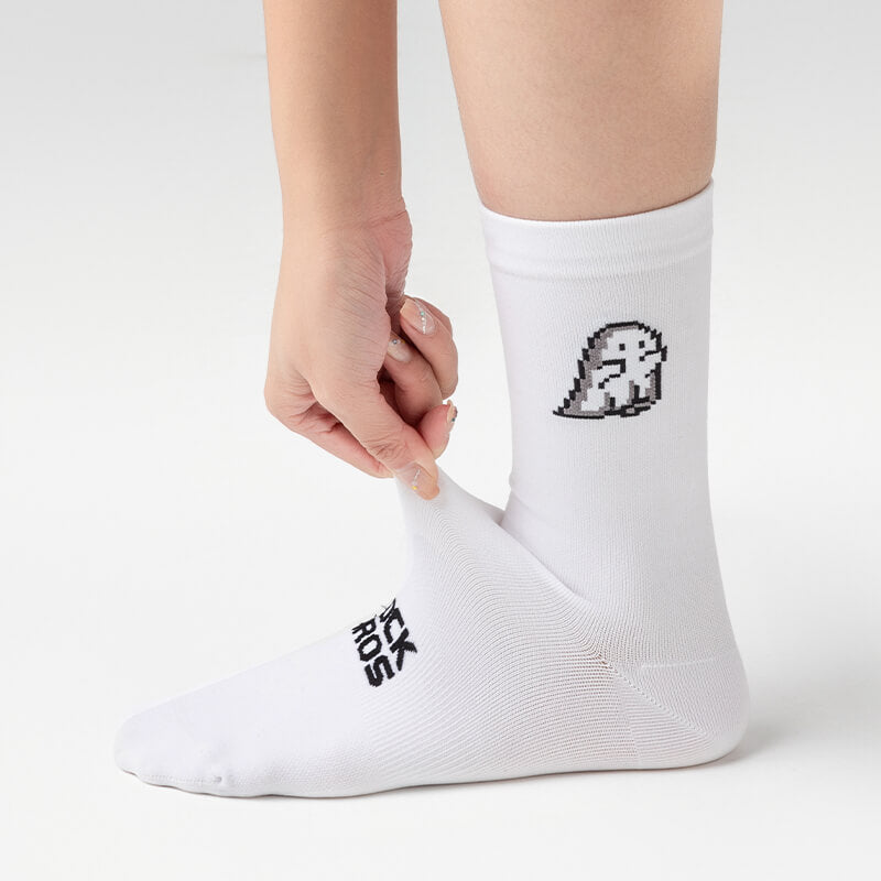 Moisture-Wicking Mid-Crew Athletic Socks-8
