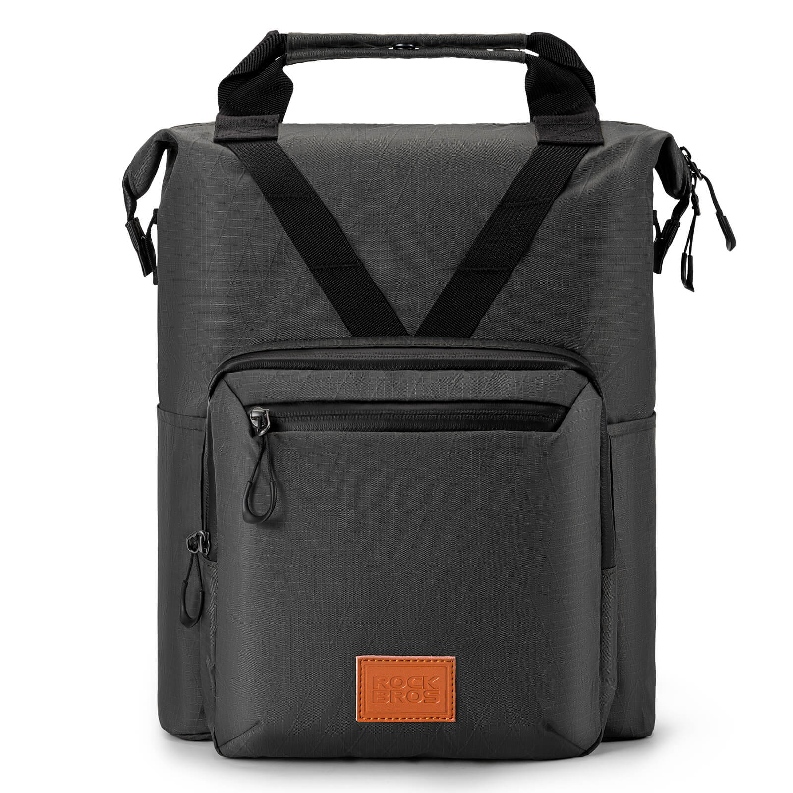Folding Bike Handlebar Bag Backpack - 11.5L