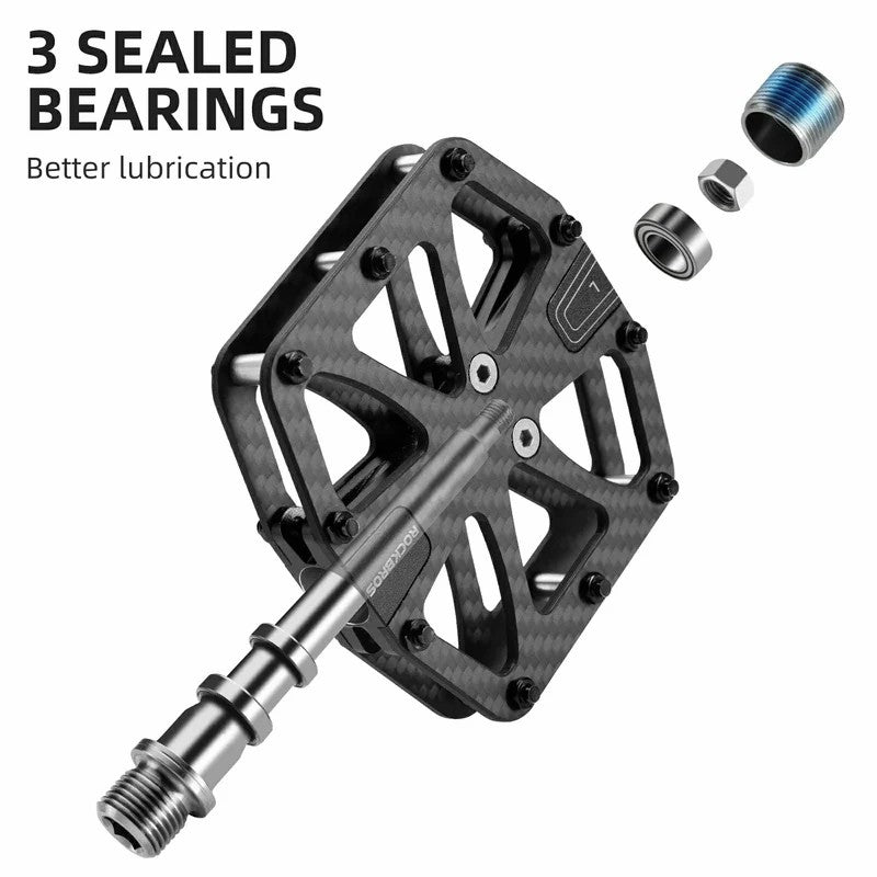Carbon Fiber Lightweight Bicycle Pedals-6