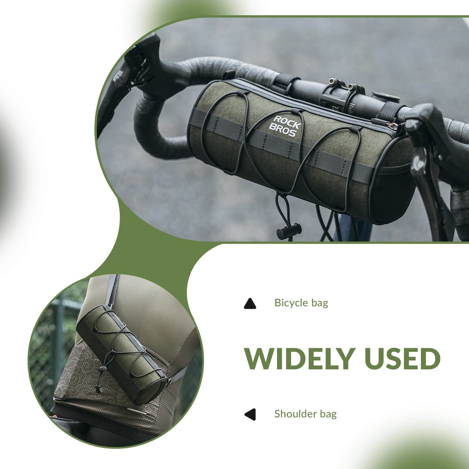 Bike Handlebar Roll Bag - 2L-3