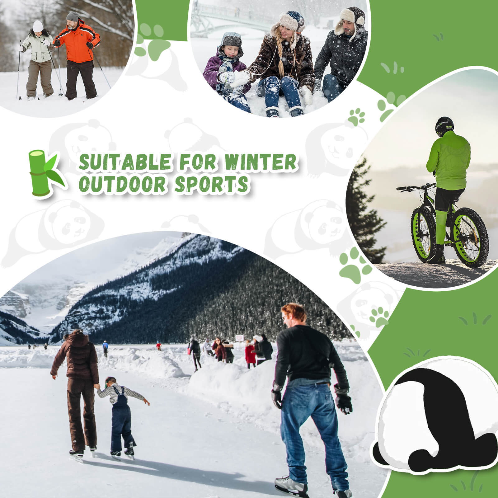 Panda Ski Gloves-7