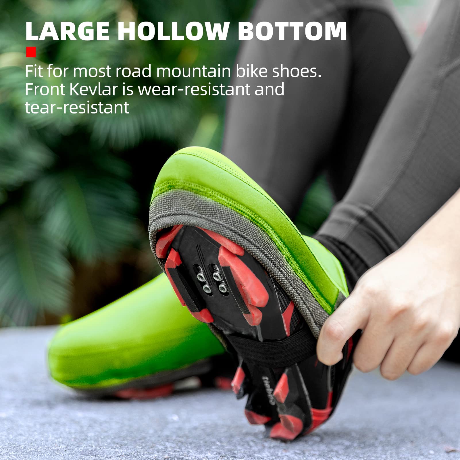 Cycling Shoe Toe Covers Unisex Cold Weather Overshoes-4
