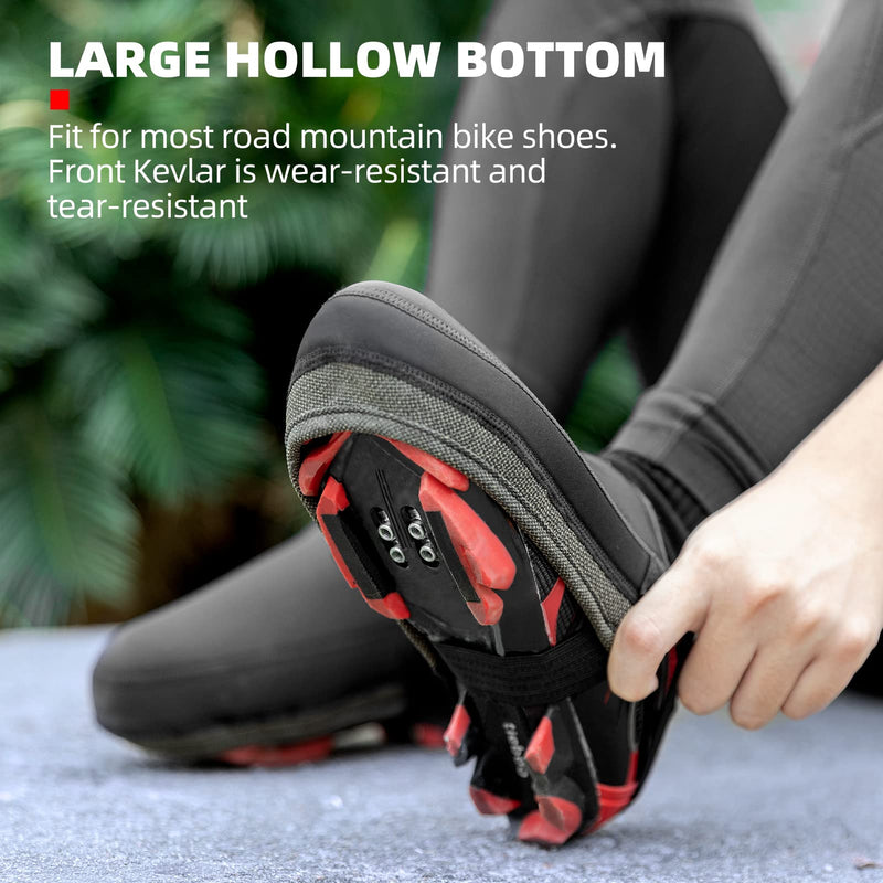 Cycling Shoe Toe Covers Unisex Cold Weather Overshoes-3