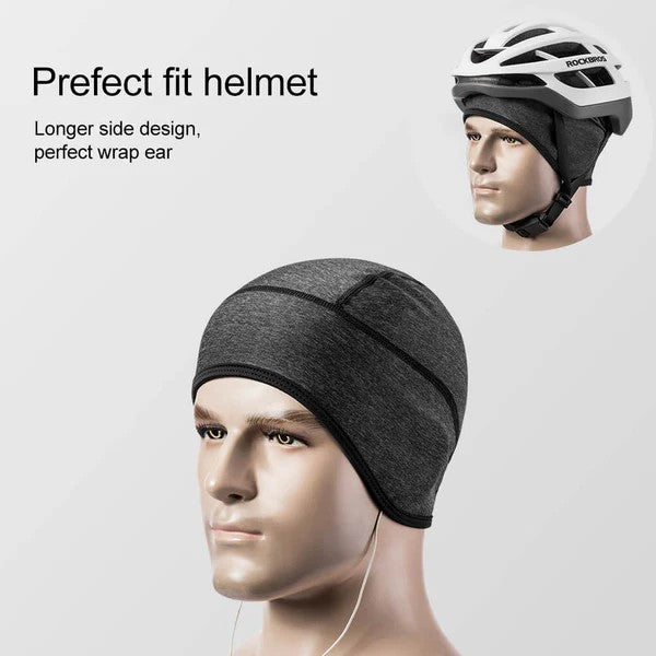 Cycling Skull Cap with Ear Covers-5