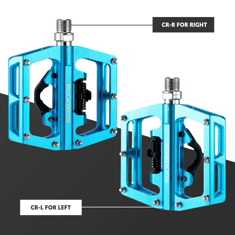 Dual-Use Clipless & Flat Bike Pedals-20