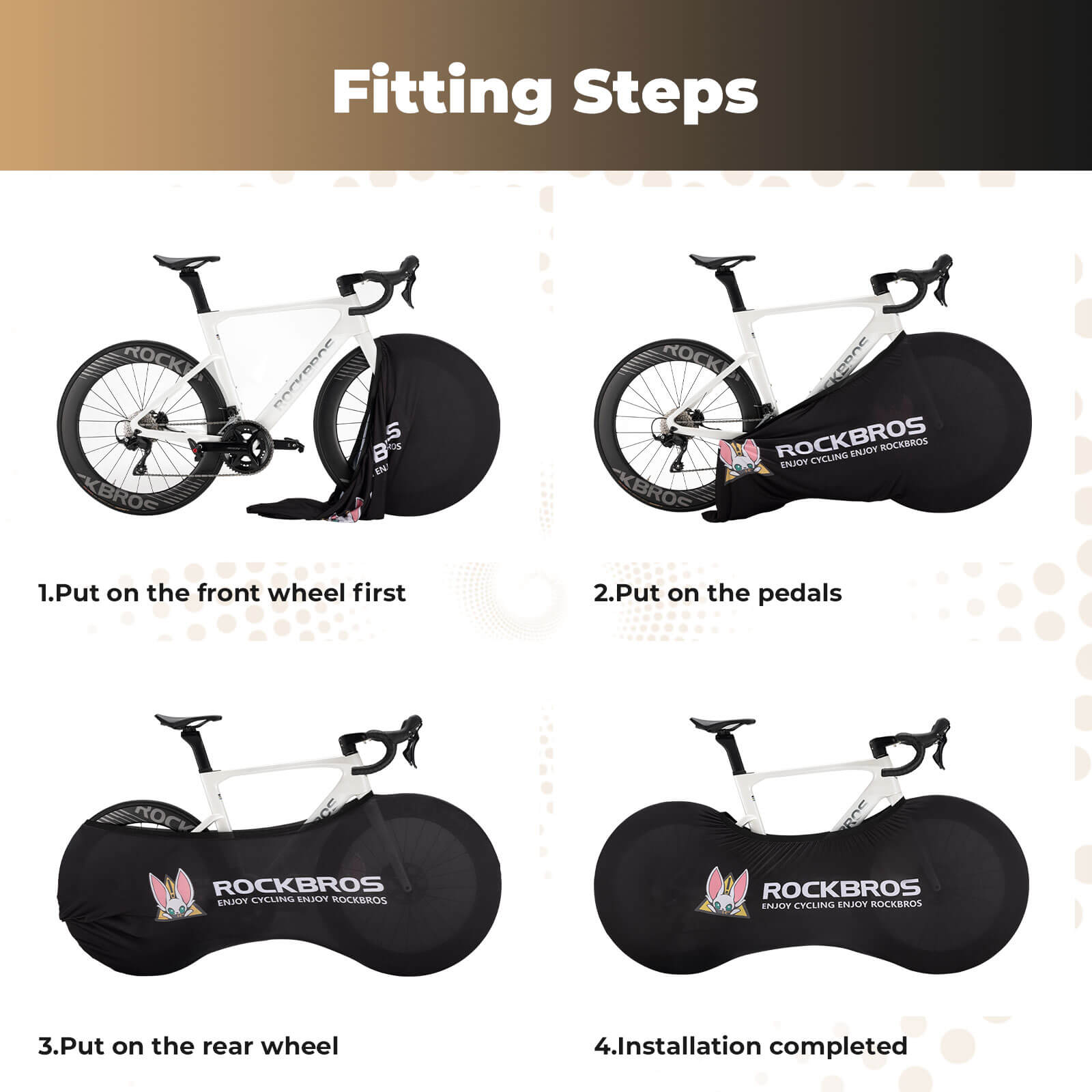 Elastic Stretch Bicycle Dust Cover-7