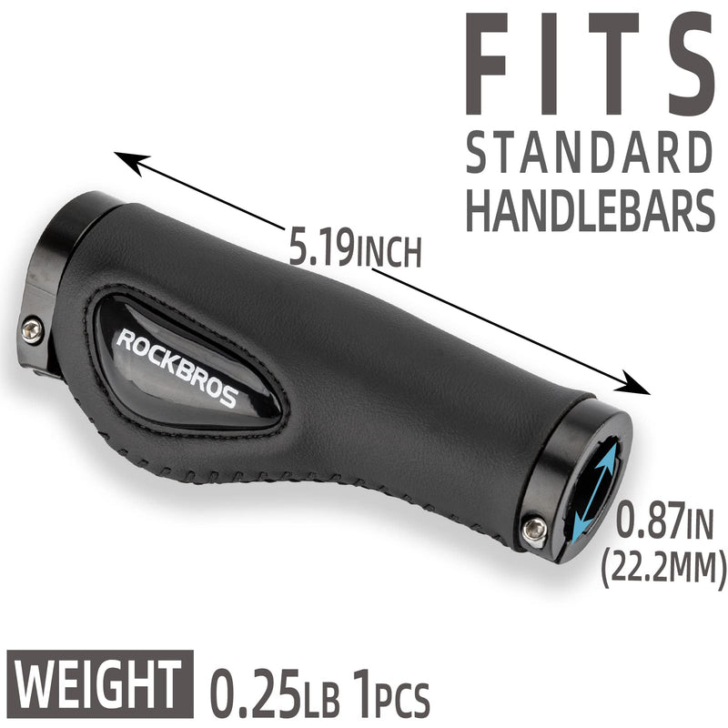 Bike Handle Grips Ergonomics Design Soft Gel Dual Lock-11