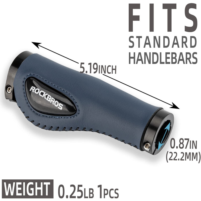 Bike Handle Grips Ergonomics Design Soft Gel Dual Lock-12