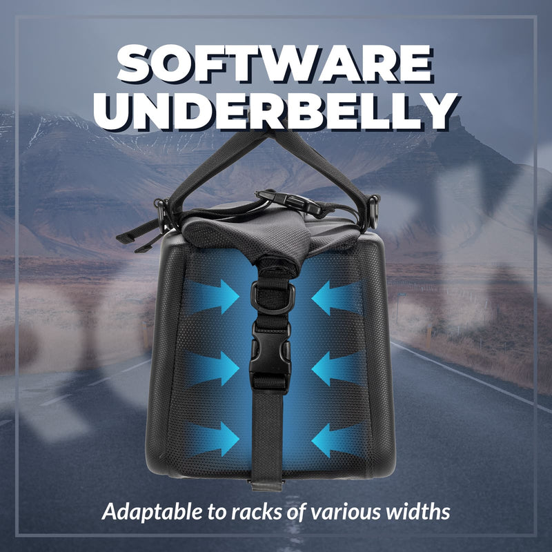 EVA Hard Shell Bicycle Rear Rack Bag-11.6L-3
