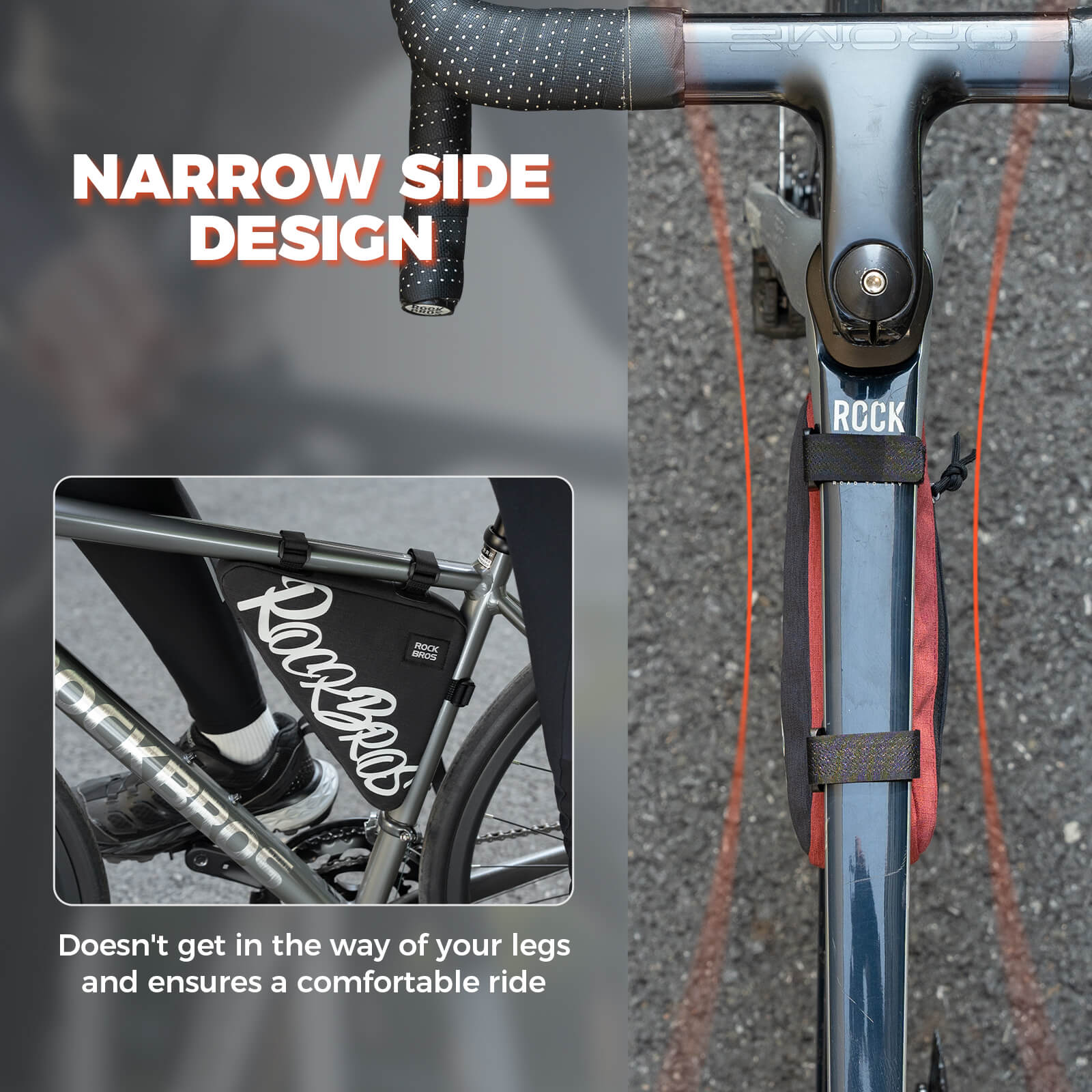 FlashRide Sketch Bike Triangle Bag - 0.8L-5
