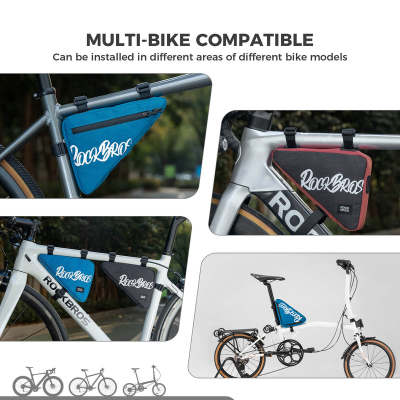 FlashRide Sketch Bike Triangle Bag - 0.8L-8