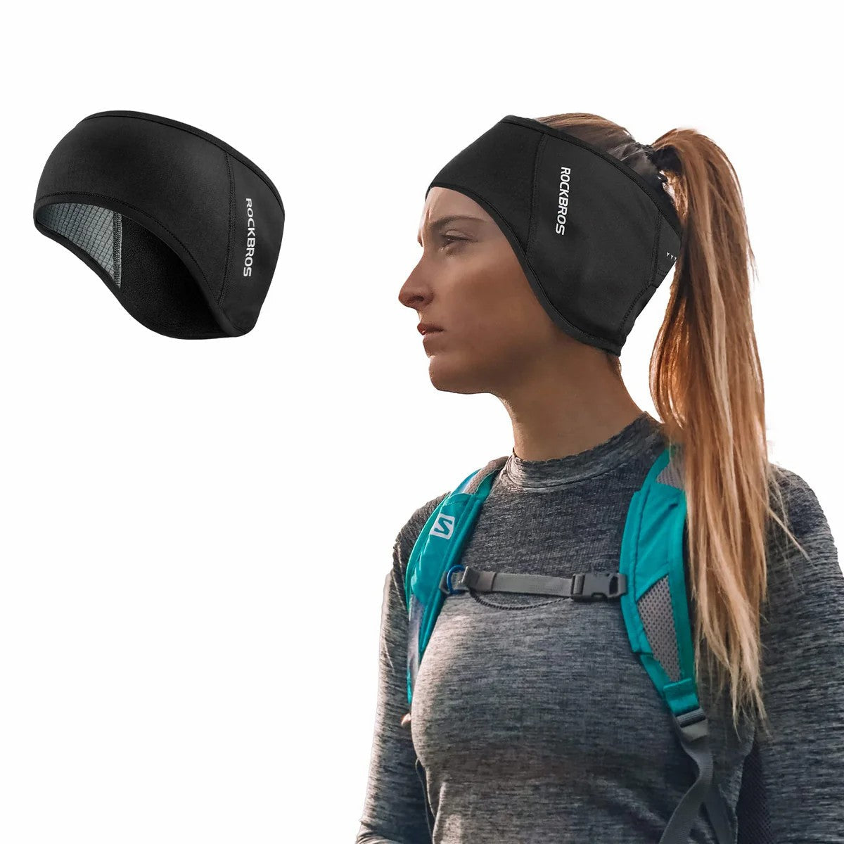 Fleece Ear Warmers Headband-1
