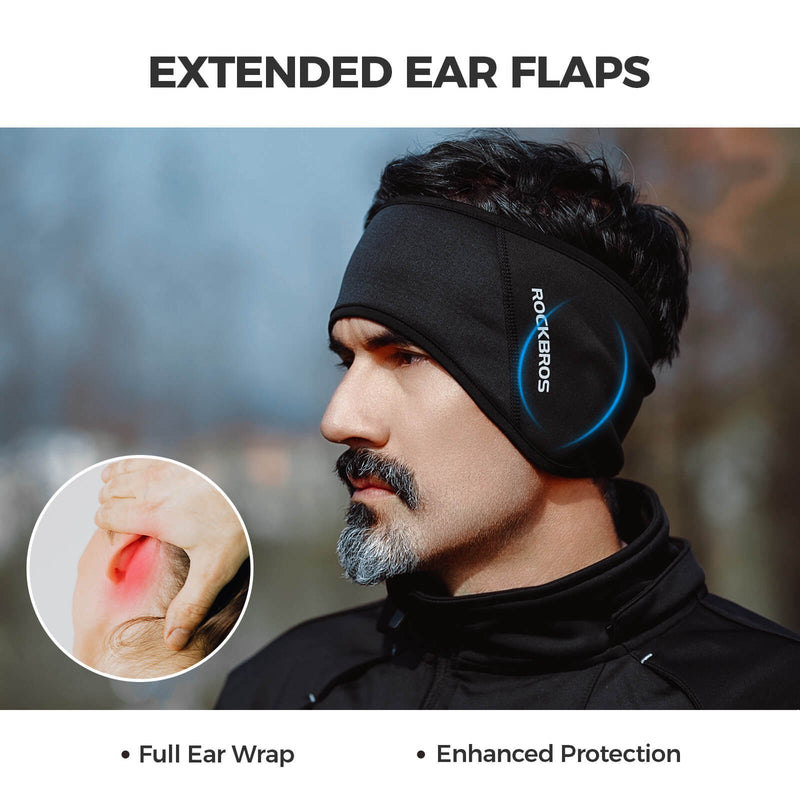 Fleece Ear Warmers Headband-5