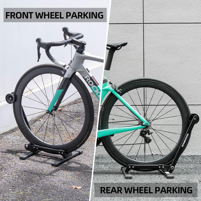 ROCKBROS Foldable Bike Stand Portable Bicycle Rack for Easy Storage-6