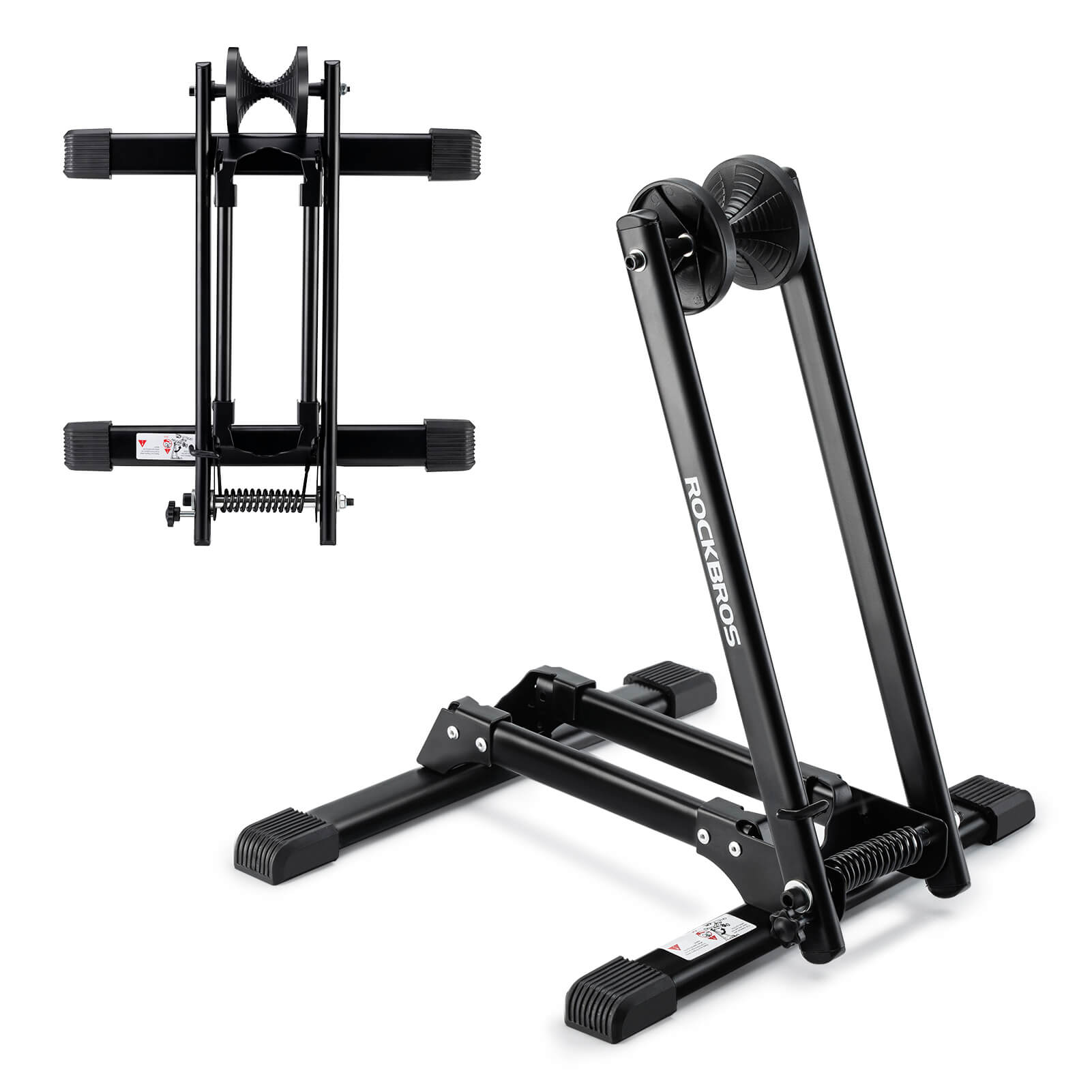 ROCKBROS Foldable Bike Stand Portable Bicycle Rack for Easy Storage-1