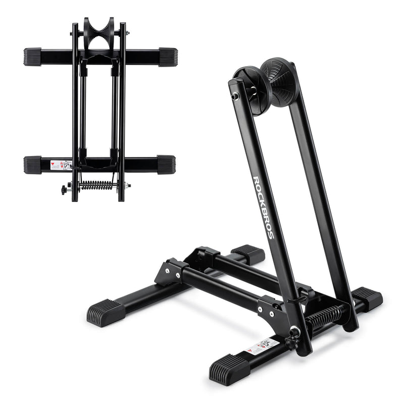 ROCKBROS Foldable Bike Stand Portable Bicycle Rack for Easy Storage-1