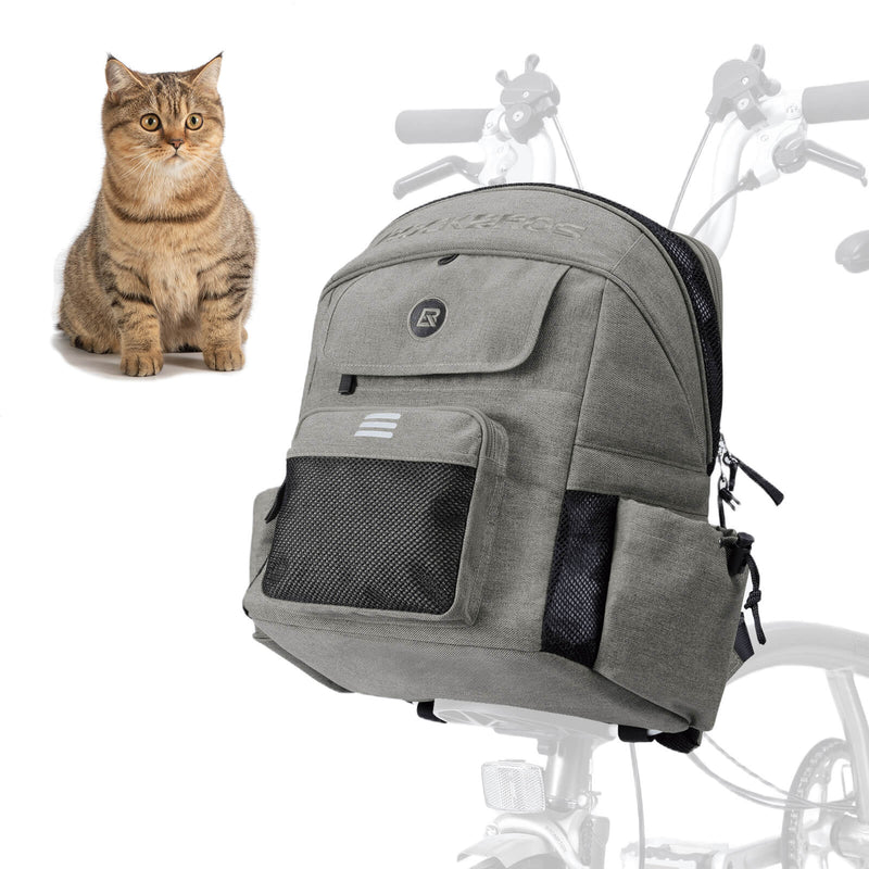Foldable Pet Handlebar Bike Bag - 21L-2