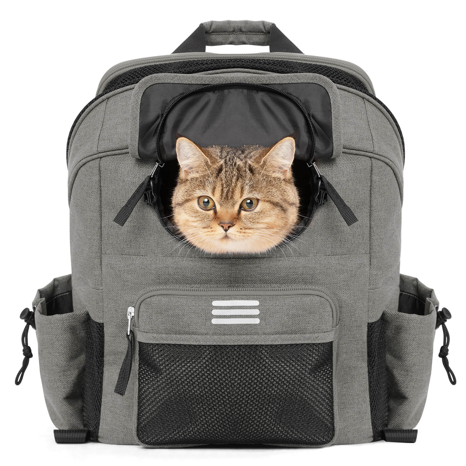 Foldable Pet Handlebar Bike Bag - 21L-4