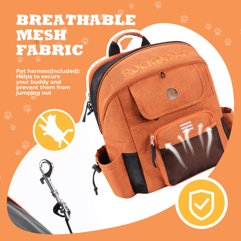 Foldable Pet Handlebar Bike Bag - 21L-7