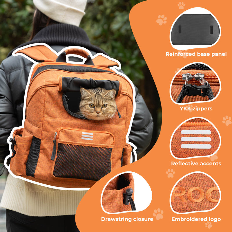 Foldable Pet Handlebar Bike Bag - 21L-8