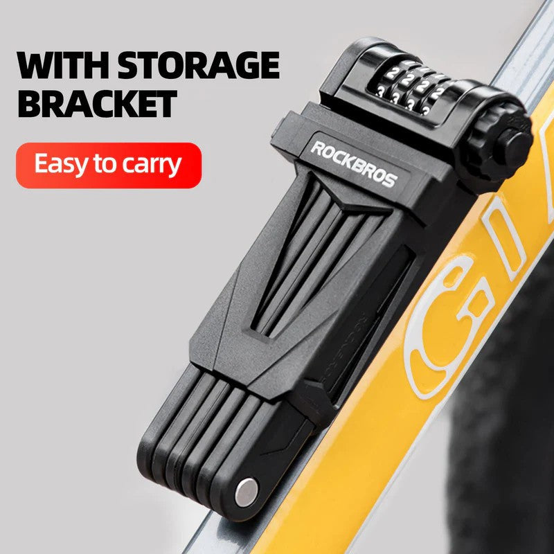 Folding Bike Lock with Password-2