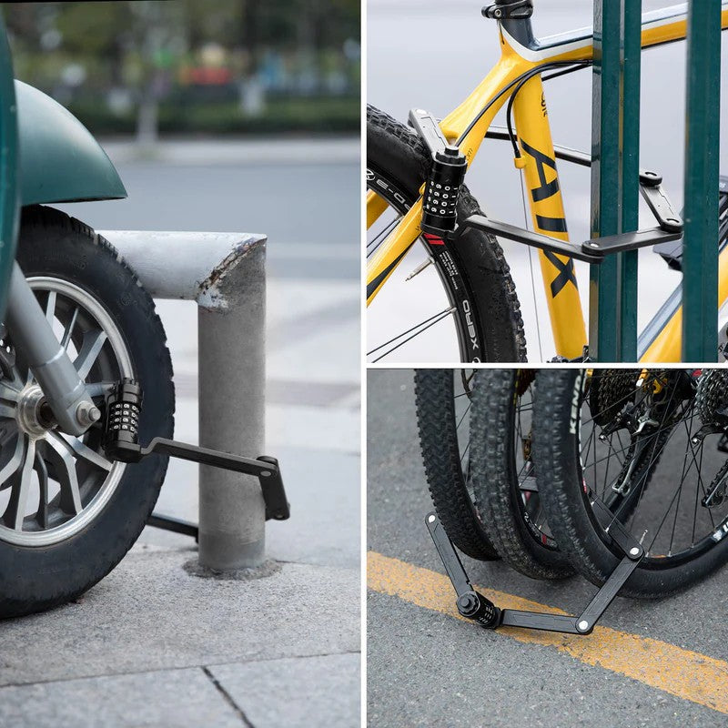 Folding Bike Lock with Password-7