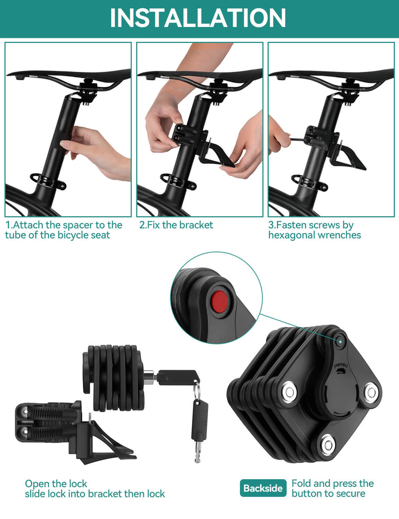 Folding Bike Lock-9