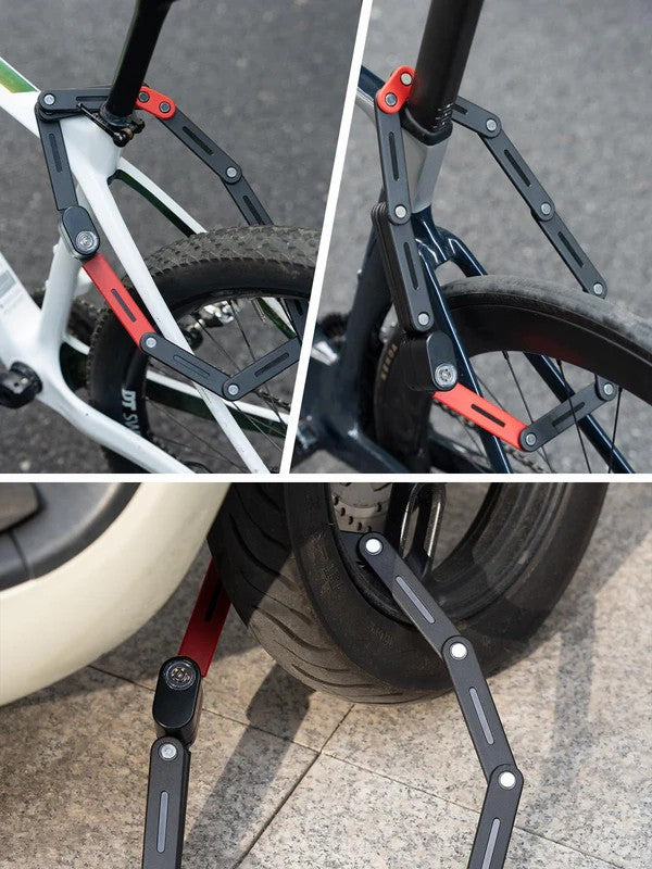 Folding Heavy Duty Anti Theft Bike Lock-7