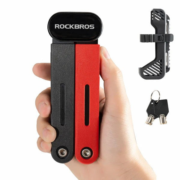 Folding Heavy Duty Anti Theft Bike Lock-1