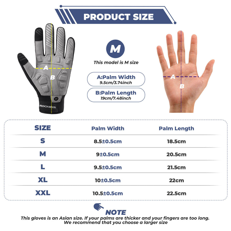 Full Finger Cycling Gloves-8