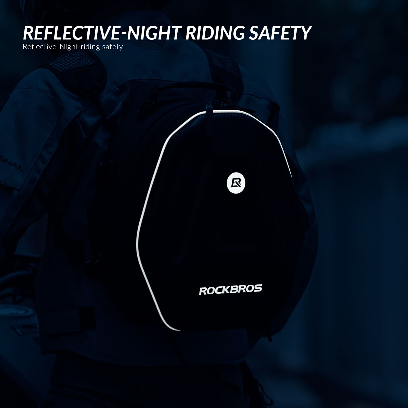 Hard Shell Motorcycle Rear Seat Bag-8