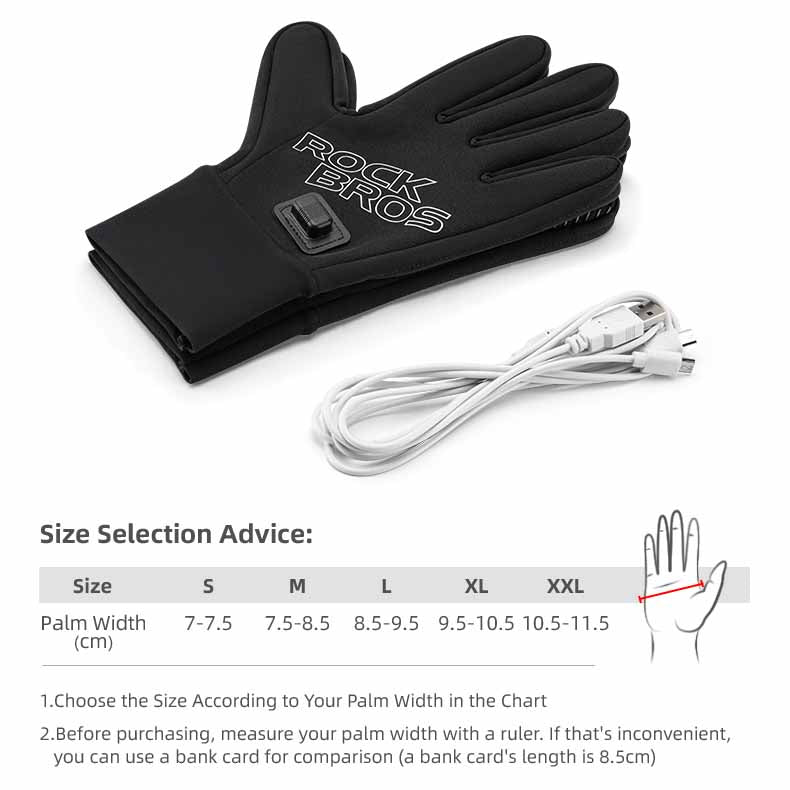 Electric Heated Gloves for Winter-10