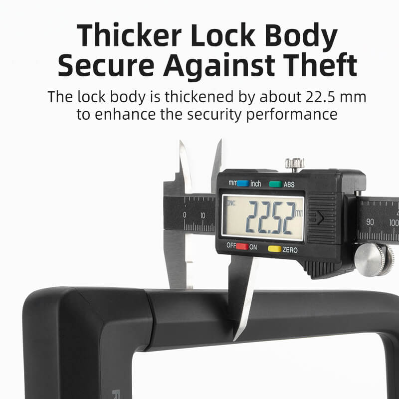 Heavy-Duty Anti-Cut Bike U-Lock-7